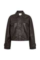 Atelier Taktil Lily Leather Jacket A1005 Col. 728