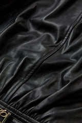 Atelier Taktil Lily Leather Jacket A1005 Col.Black