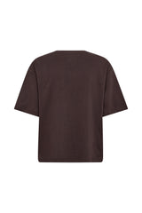 Atelier Taktil Paris Logo Tee A1009 Col.Espresso Brown