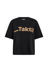 Atelier Taktil Paris Logo Tee A1009 Col. Black