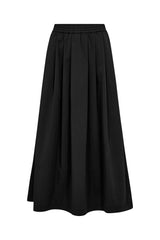 Atalier Taktil Tania Long Pleat Skirt A1019 Col. Black