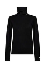 Atelier Taktil Ruby Rollneck Pin Knit A1133 Col.Black
