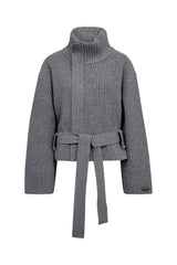 Atelier Taktil Svala Zip Jacket Knit A1151 Col.Gre