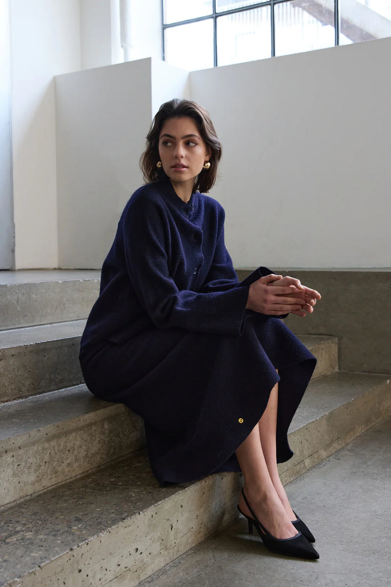PBO Mantra Meadow Knit Jacket PBO1359 Col. Navy
