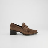 Paul Green Soft Suede Earth Loafers 1260-005
