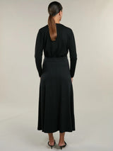 Stenstrøms Ketty Skirt Knit 4050946833 Col.Black