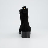 Paul Green Soft Suede Black Støvle 8271-020