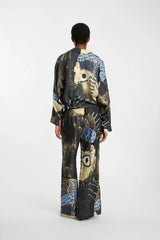 Munthe Arum Bukser 253-1400-25318 Col. Print Black