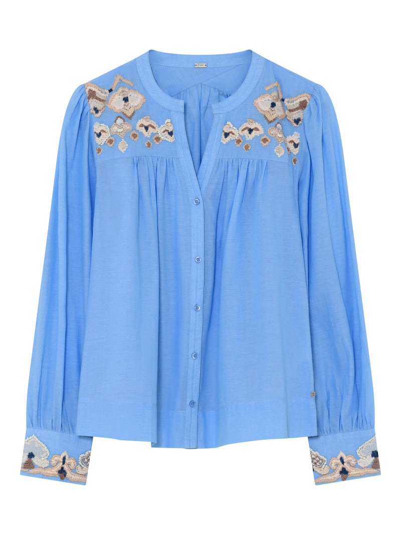 Gustav Bluse Alica 56619 Lyseblå 4048