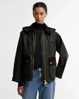 Barbour Carville Wax Jacket LWX1578 Col. Oliven