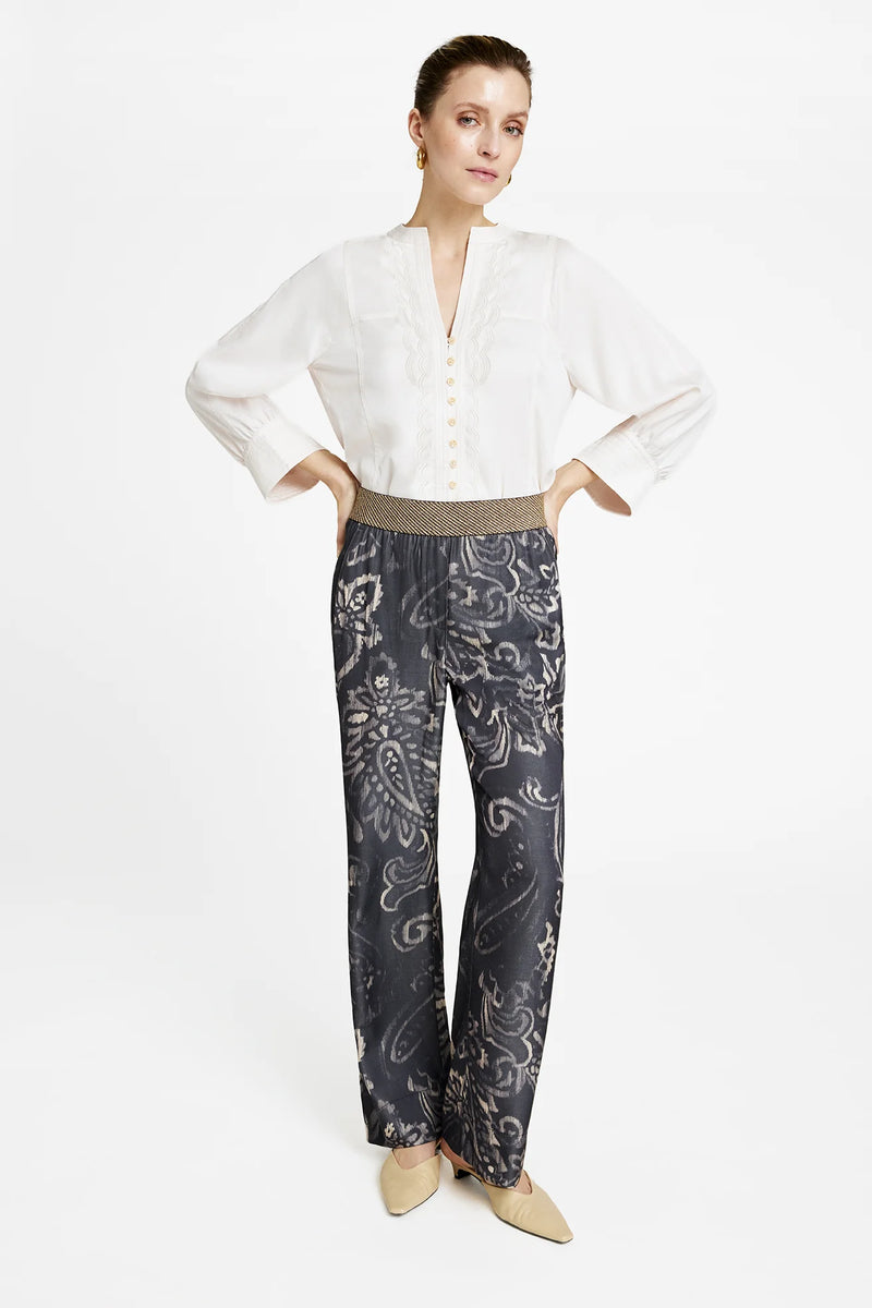 Gustav Bay Wide Leg Pants 58012 7580 Col.81982