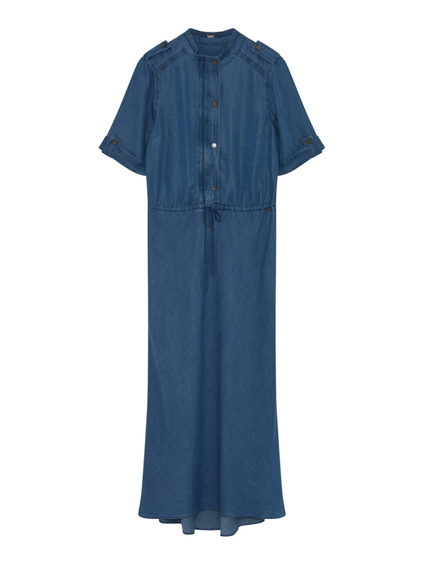 Gustav Kjole Britney long bias cut 6720 Denim 94974