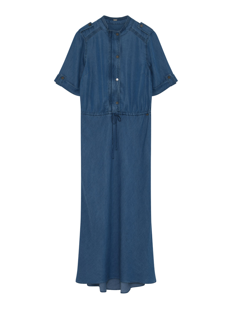 Gustav Kjole Britney long bias cut 6720 Denim 94974