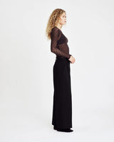 Hype The Detail Mesh Blouse 3-300-14-89 Col. Brun