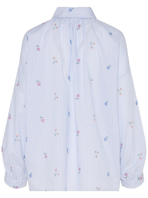 MaxMara Skjorte Gilly 2515111132600 Lyseblå 001