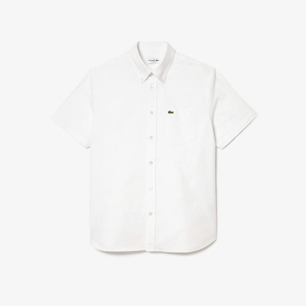 Lacoste skjorte oxford CH1917 hvid