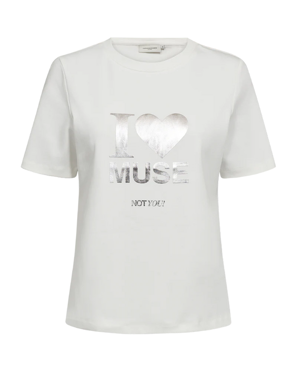 Copenhagen Muse CMMuse T-shirt 207009 Col: Hvid