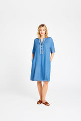 Gustav Costa Knee Dress 57516 7363 Col. 94049