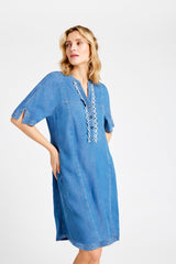 Gustav Costa Knee Dress 57516 7363 Col. 94049