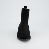 Paul Green Soft Suede Black Støvle 8271-020