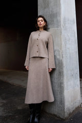 PBO Mantra Meadow Knit Jacket PBO1359 Col. Sand