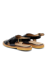 Angulus Sandal lak 5784-1012320 Sort m.flet