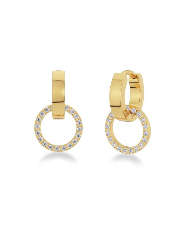 EDBLAD Eternal Orbit Earrings Guld