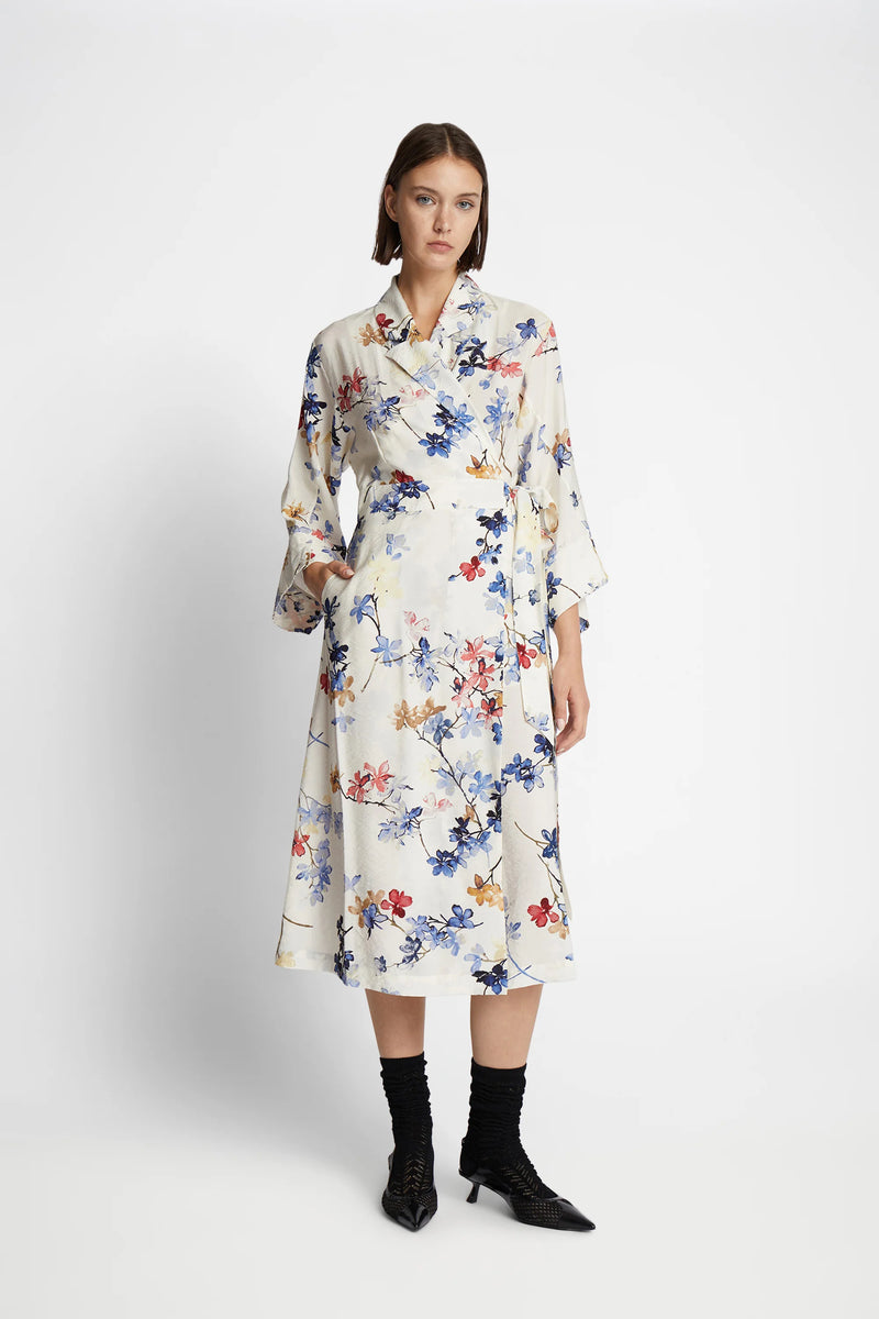 Munthe kjole Freileif blomst
