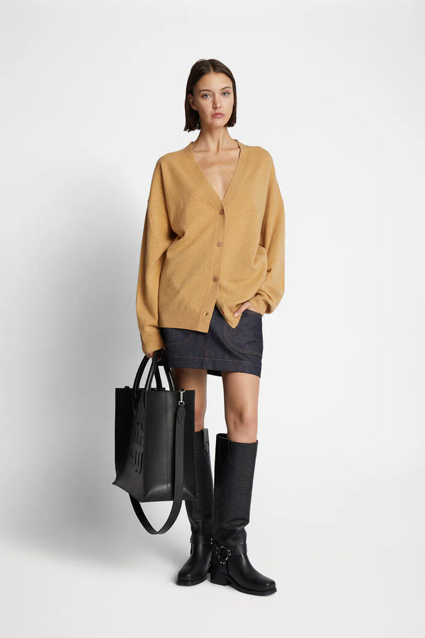 Munthe Strik Cardigan Fafali Camel