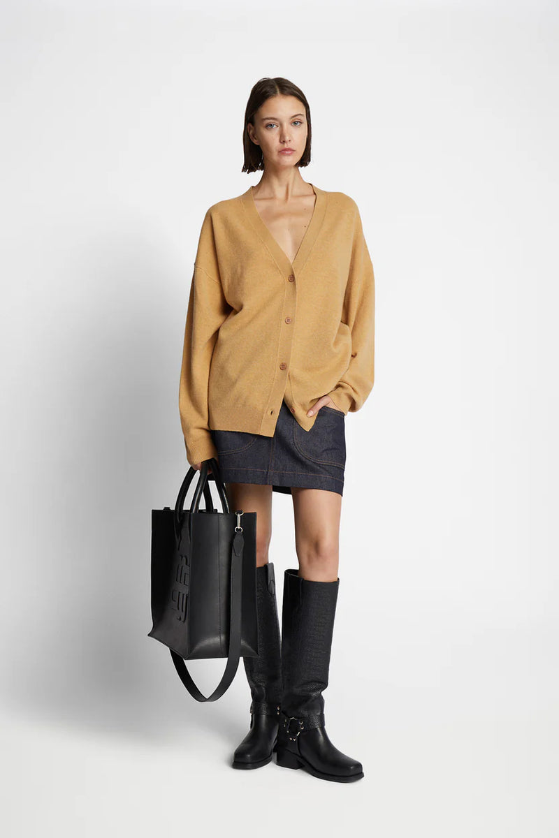 Munthe Strik Cardigan Fafali Camel