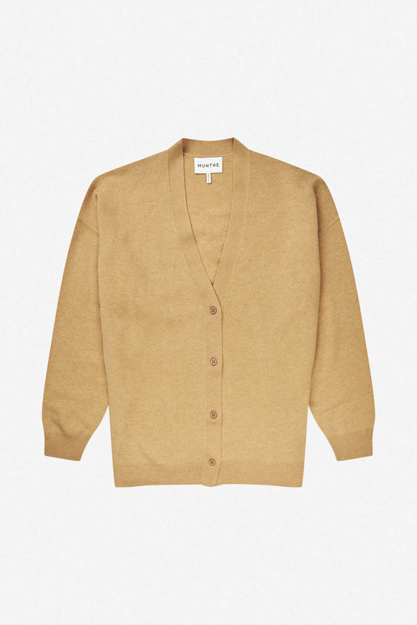 Munthe Strik Cardigan Fafali Camel