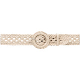 DEPECHE Waist Belt 16062 Col. Vanilla