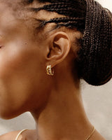 EDBLAD Grace Hoops L Guld