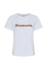 Heartmade Efia logo T-Shirt HM1166 Col. Hvid 01