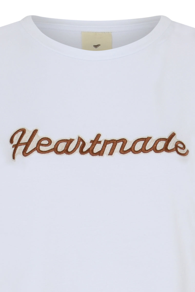 Heartmade Efia logo T-Shirt HM1166 Col. Hvid 01
