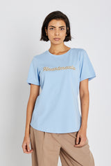 Heartmade Efia Logo T-shirt HM1166 Col. Dusty blue