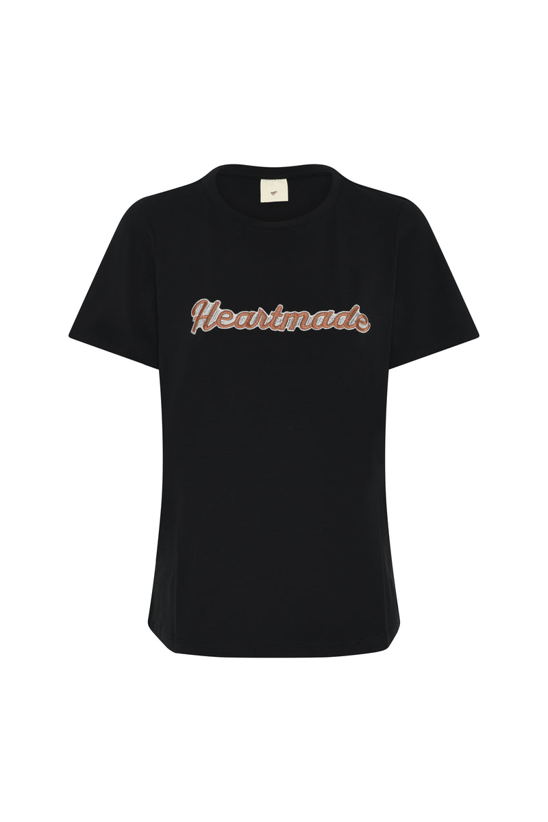 Heartmade Efia Logo T-Shirt HM1166 Col. Black 30