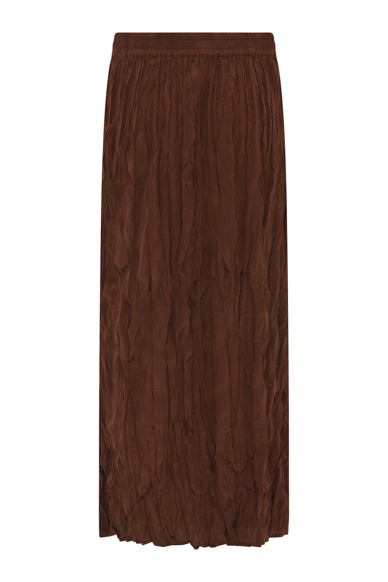 Heartmade Sena Skirt HM1170 Col. Deep Brown