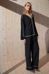 Heartmade Mabia Blouse HM1179 Col. Black