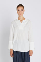 Heartmade Metan Shirt HM1198 Col. Bellini White