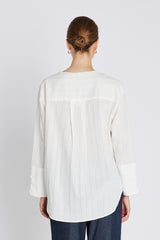 Heartmade Metan Shirt HM1198 Col. Bellini White