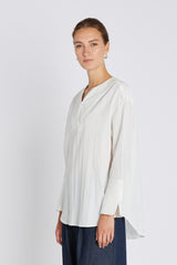 Heartmade Metan Shirt HM1198 Col. Bellini White