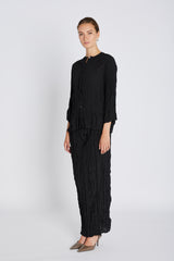 Heartmade Sican Maxi Skirt HM1205 Col. Black 900