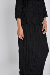 Heartmade Sican Maxi Skirt HM1205 Col. Black 900