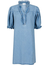 Neo Noir Kjole Alma 162916 Denim 527