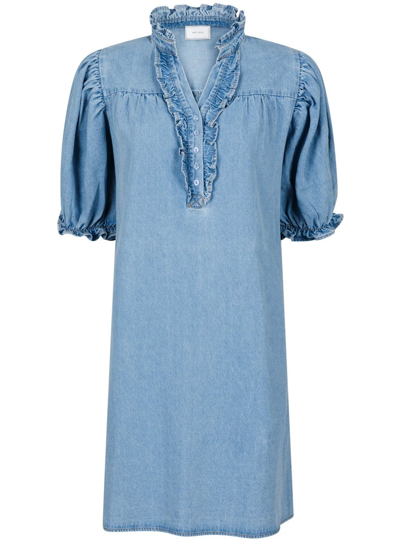 Neo Noir Kjole Alma 162916 Denim 527