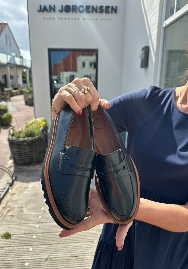 Paul Green Loafers Brush Calf 2694-01x Sort