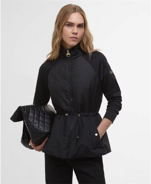 Barbour Jakke B.Intl Caprice Quilted Sweat LQS0057BK11 Sort