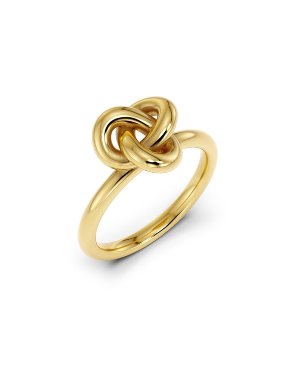 EDBLAD Infinity Knot Ring S Guld