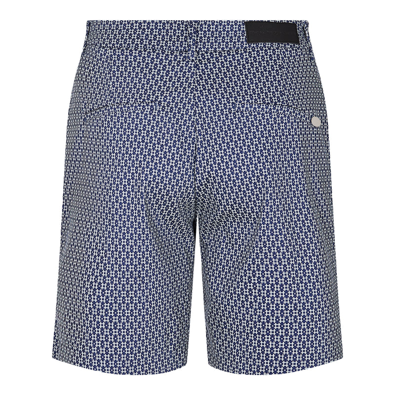 Pieszak Shorts Gigi Jacquard Amazing Texture Navy